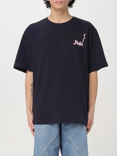JW ANDERSON T-SHIRT JW ANDERSON MEN COLOR NAVY,427122045