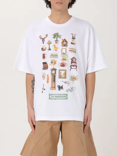 JW ANDERSON T-SHIRT JW ANDERSON MEN COLOR WHITE,427123001