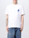 JW ANDERSON T-SHIRT JW ANDERSON MEN COLOR WHITE,D80232001