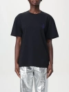 Jw Anderson Black Graphic-print T-shirt In Schwarz
