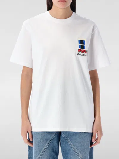 JW ANDERSON T-SHIRT JW ANDERSON WOMAN COLOR WHITE,G58662001