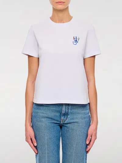JW ANDERSON T-SHIRT JW ANDERSON WOMAN COLOR WHITE,G57989001