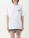 Jw Anderson Women White Logo And Print T-shirt In White