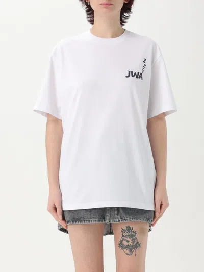 JW ANDERSON T-SHIRT JW ANDERSON WOMAN COLOR WHITE,G66771001