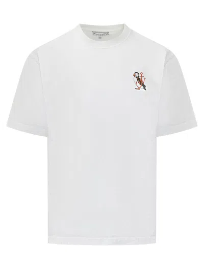 Jw Anderson J.w. Anderson T-shirt Jw Puffin In White