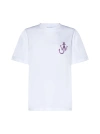 Jw Anderson Naturally Sweet Anchor Cotton T-shirt In White