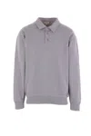 Jw Anderson Rugby Polo Top In Gray