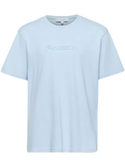 Jw Anderson T-shirts And Polos In Clear Blue