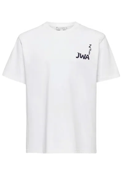 JW ANDERSON JW ANDERSON T-SHIRTS AND POLOS WHITE