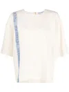 Jw Anderson Logo Tunic In Cream