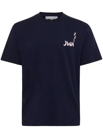 Jw Anderson J. W. Anderson Relaxed Fit Black T-shirt