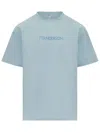 Jw Anderson J.w.anderson Men Three-dimensional Logo T-shirt In Blue