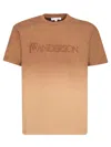 Jw Anderson Gradient T-shirt In Brown