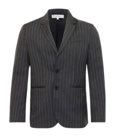 JW ANDERSON JW ANDERSON STRIPED TAILORED BLAZER