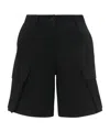 Shop Jw Anderson Tailored Cargo Shorts In Black