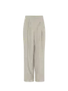 Jw Anderson Tailored Trousers Clay Melange In Gray