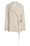 Jw Anderson Blazer In Beige Viscose In Beige