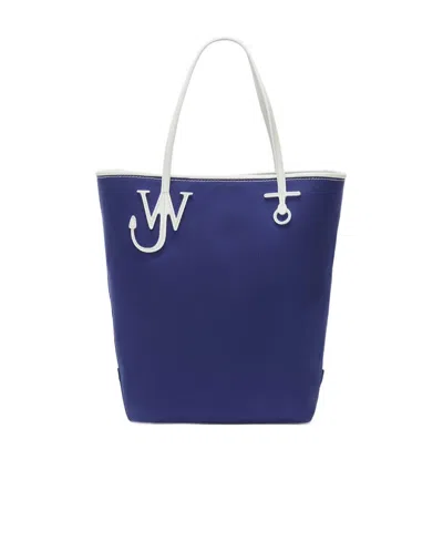 JW ANDERSON JW ANDERSON JW TALL ANCHOR LOGO PLAQUE TOTE BAG