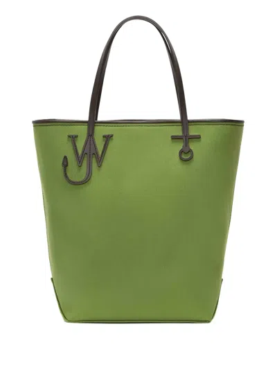 JW ANDERSON TALL ANCHOR CANVAS TOTE BAG