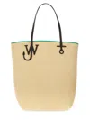 Jw Anderson J.w. Anderson Tall Anchor Tote Bag In Neutral