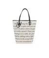 Jw Anderson Tall Anchor Tote Bag In Ivory