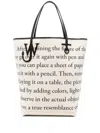 Jw Anderson Tall Anchor Tote Bag In Neutrals