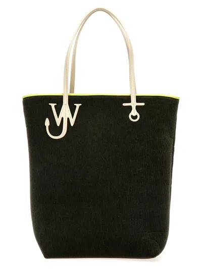 Jw Anderson 'tall Anchor Tote' Shopping Bag In Green