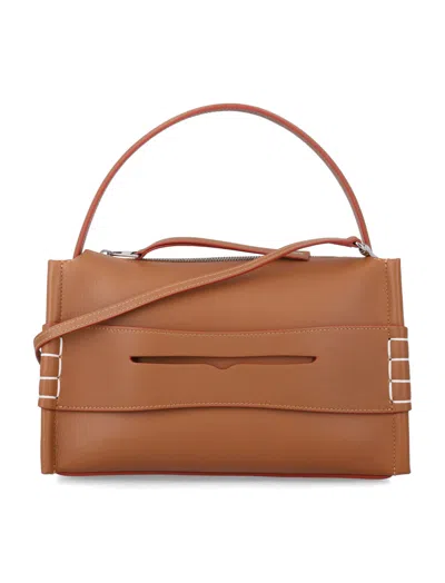 JW ANDERSON WOMEN TAN LOAFER SHOULDER BAG