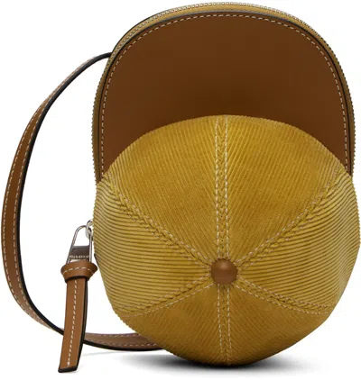 Jw Anderson Tan Medium Cap Bag In 251 Mustard