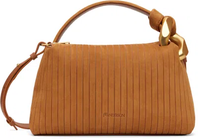 JW ANDERSON TAN 'THE JWA SMALL CORNER' BAG