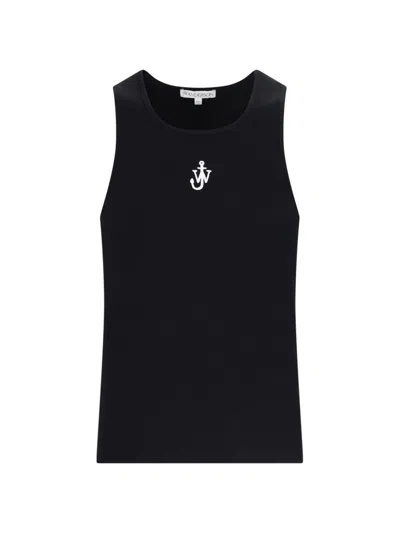 JW ANDERSON ANCHOR EMBROIDERY TOP