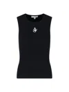 Jw Anderson Tank Top Anchor In Black