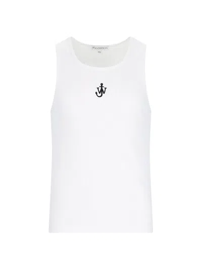 JW ANDERSON ANCHOR EMBROIDERY TOP