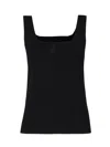JW ANDERSON TANK TOP WITH ANCHOR EMBROIDERY