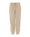 Jw Anderson Tapered-leg Track Pants In Nude