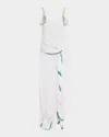 Jw Anderson Women Tassel Strap Twisted Dress In Off White