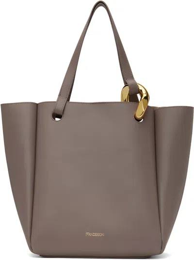 Jw Anderson The Jwa Corner Tote-tu Nd  Female In 190 Taupe