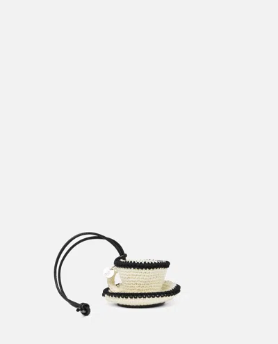 Jw Anderson Teacup Charm In White
