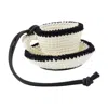 Jw Anderson J. W. Anderson Teacup-shaped Keychain With Logo Detail And Leather Cord In Neutral