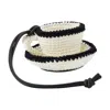 Jw Anderson J. W. Anderson Teacup-shaped Keychain With Logo Detail And Leather Cord In Neutral