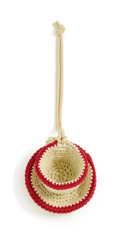 Jw Anderson Teacup Charm Lemon In Yellow