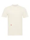 Jw Anderson Cotton T-shirt Neck Crew Short Sleeves In Neutral