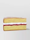 Jw Anderson Victoria Sponge Multicolor Clutch With Magnetic Closure In Resin Woman