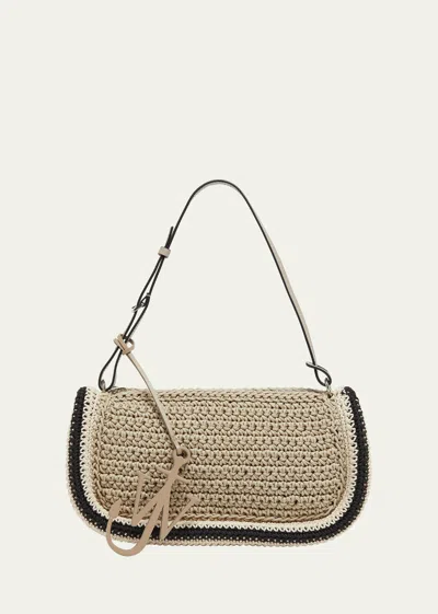 Jw Anderson Bumper Crochet Shoulder Bag In 929