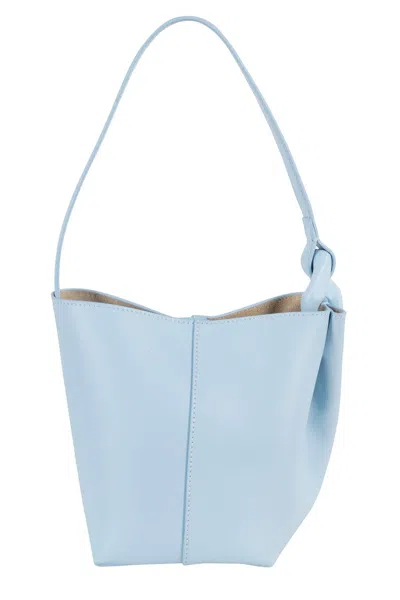 Jw Anderson The Corner Small Bucket In Blue