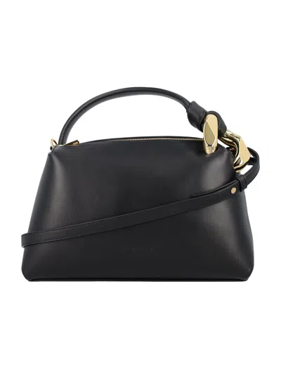 Jw Anderson The Jwa Corner Bag In Black