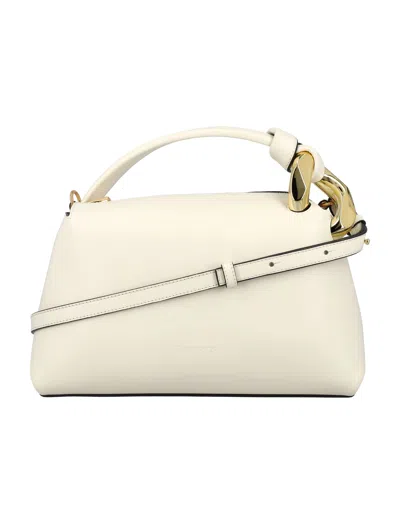 Jw Anderson The Jwa Small Corner Crossbody Bag In Off White