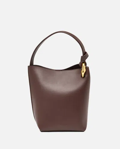 Jw Anderson The Jwa Corner Bucket In Brown