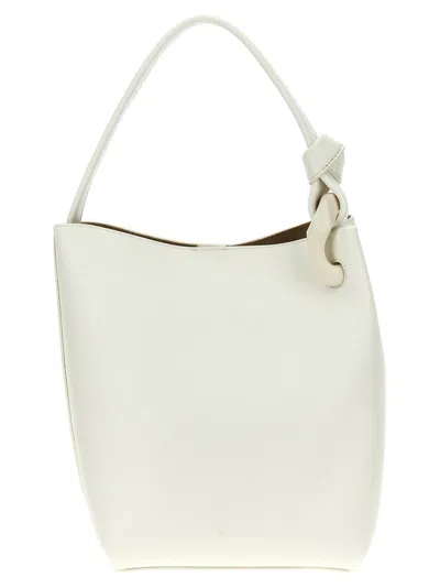 Jw Anderson J.w.anderson Women 'the Jwa Corner Bucket' Shopping Bag In White