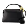 Jw Anderson The Jwa Corner Crossbody In Black